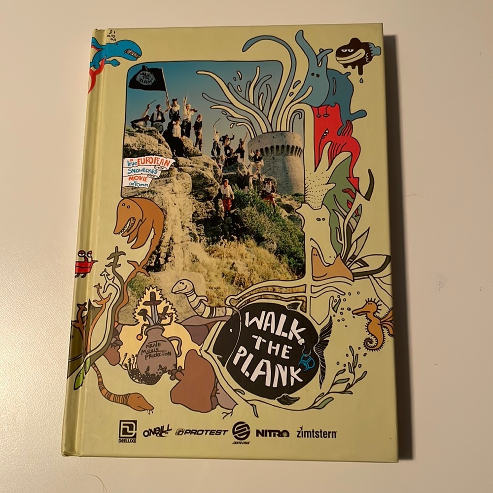 2 for $25 - Walk the plank snowboard DVD